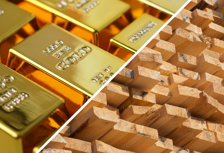 How the Lumber, Gold Relationship May Help Generate Superior Returns